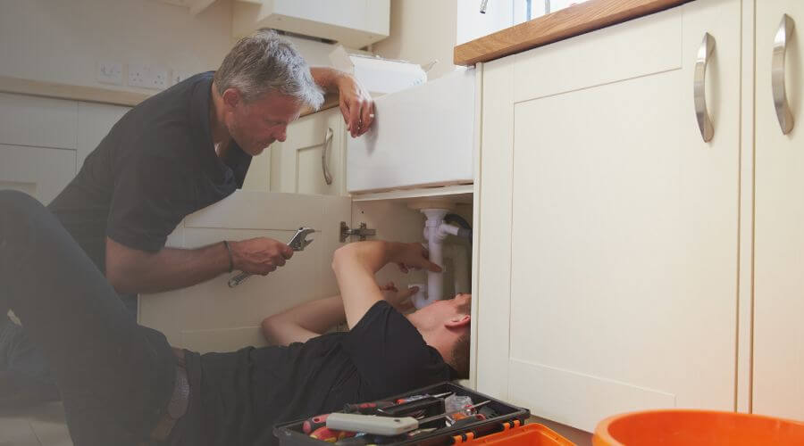 Ceiling Pipe Leak Fix in Minden City, MI